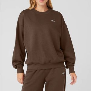 Alo Accolade Crew Neck Pullover Size Small